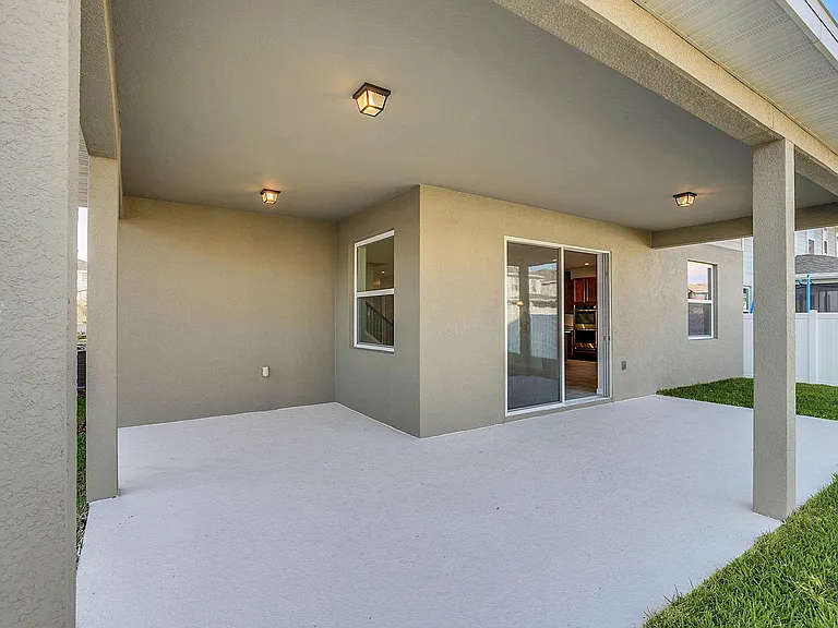 Large Covered Patio