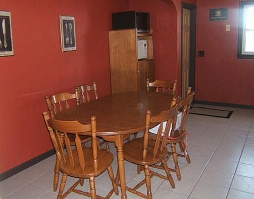 Dining area of the kitchen