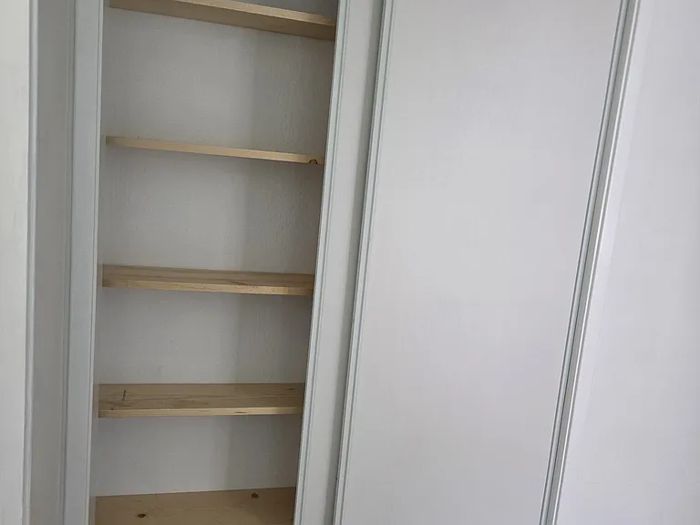 Hallway cabinet, shelving