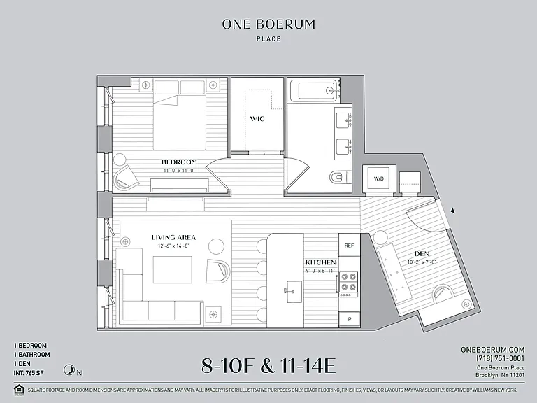 1 Boerum Pl #9F — Photo 2