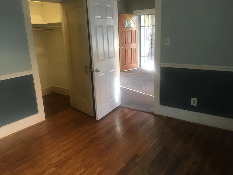 one of two bedrooms
