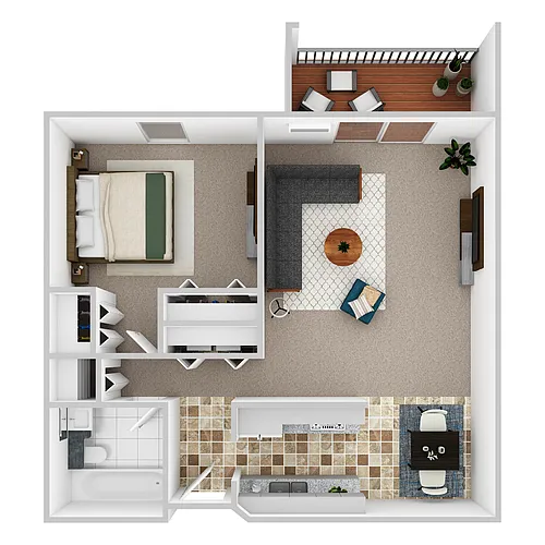 Floor plan 1A
