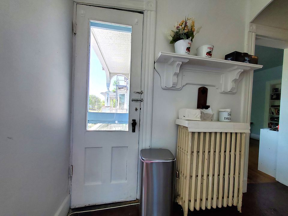 Kitchen door to a small balcony