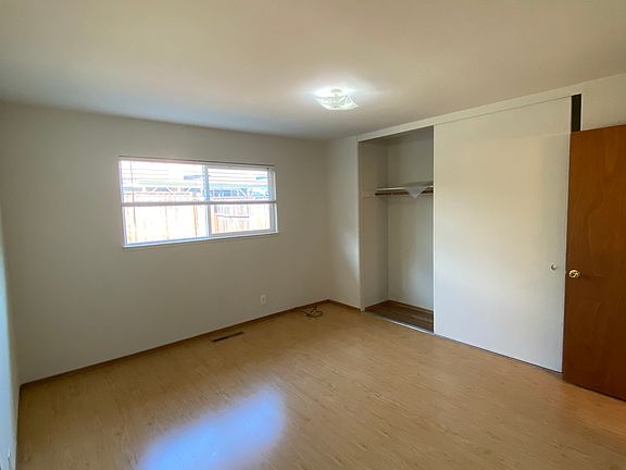 Master bedroom with large closet