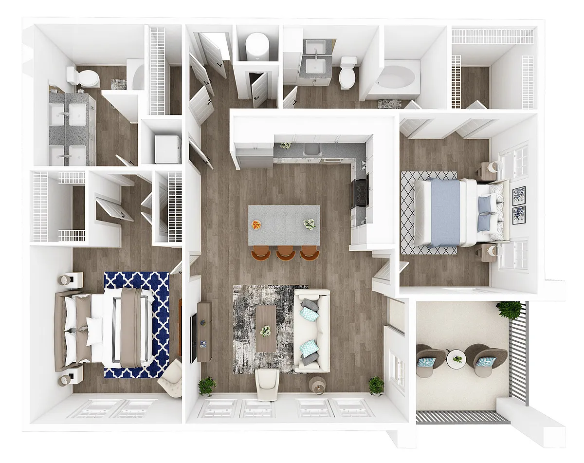 Floor plan B4