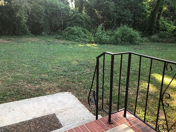 Rear door to backyard