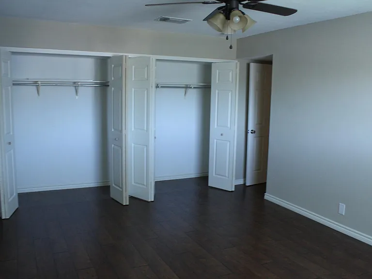 Master Bedroom and closets
