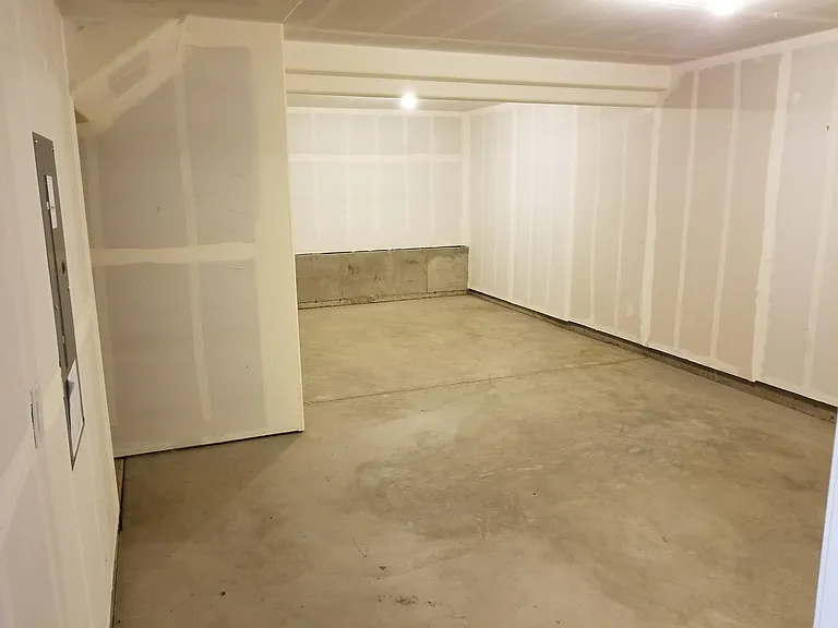 Garage. Note: Ceiling racks not pictured
