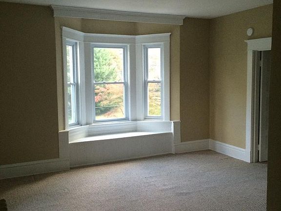 Living Room with window seats
