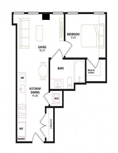 Floor plan A25