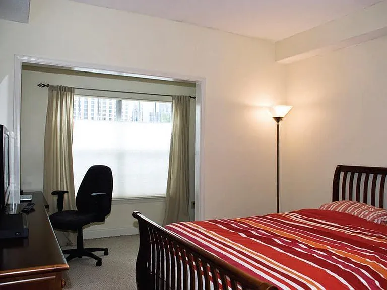 Bedroom and connected office