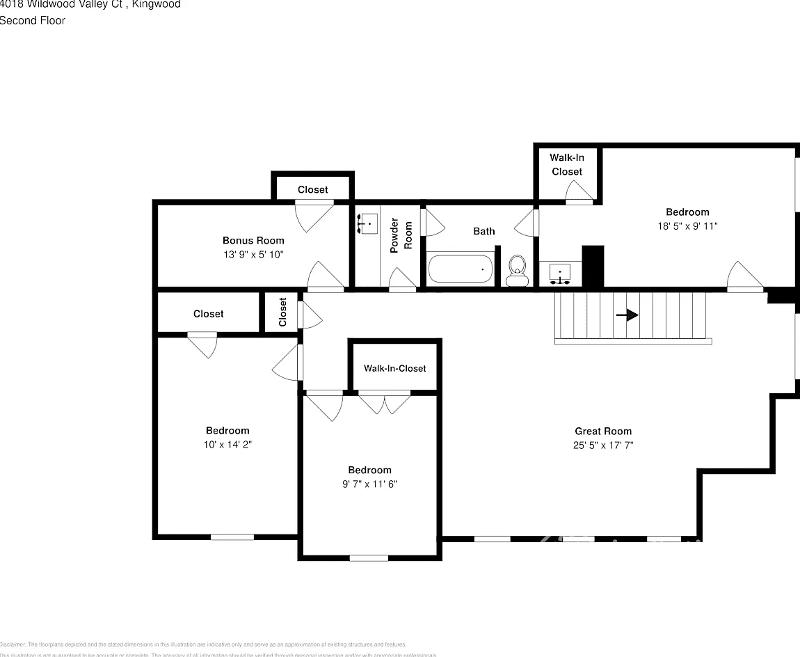 4018 Wildwood Valley Ct Kingwood, TX 77345 — Photo 4