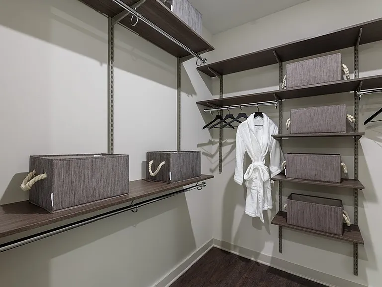Spacious Closet with Adjustable Shelving (St. Arnold A Floorplan)