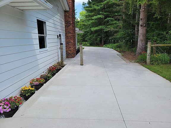 Over 90 yds of new concrete 