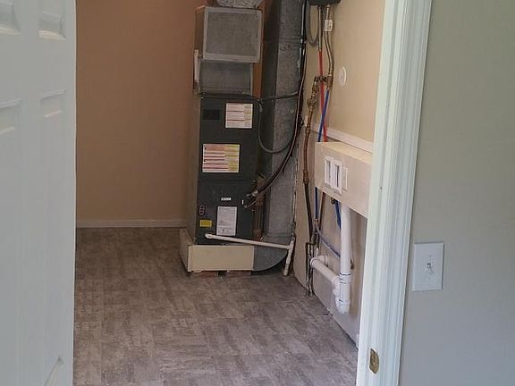 Laundry room and central air