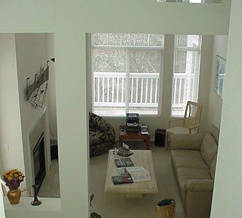 living room from stairs
