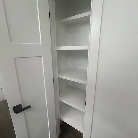 Laundry closet