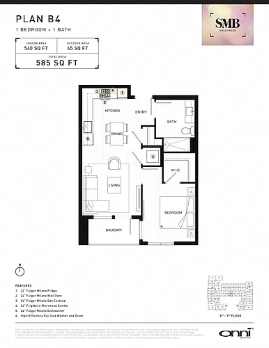 Floor plan B4
