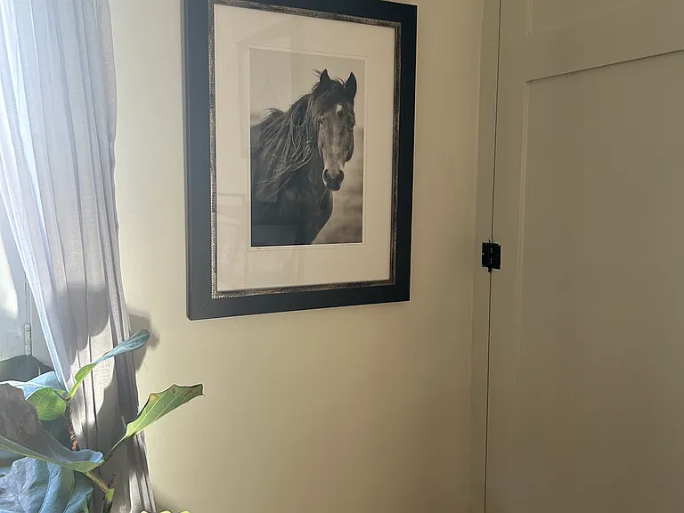 Office space with big closets
