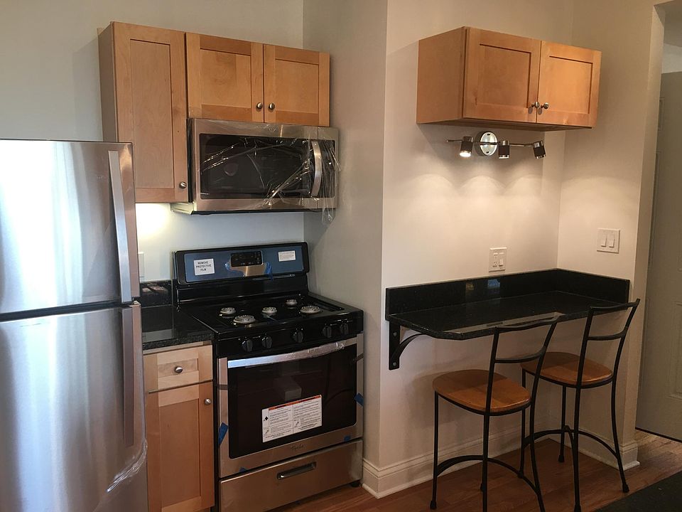 new appliances , granite dining nook