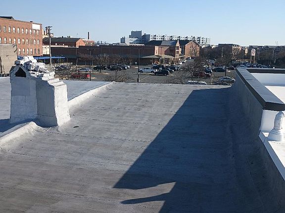 view from rooftop deck