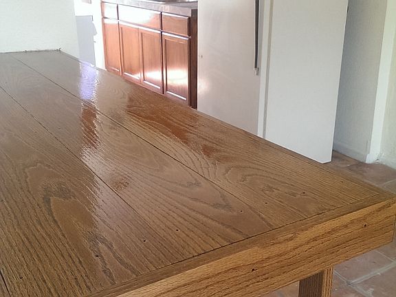 Kitchen view from living room- Breakfast Bar
