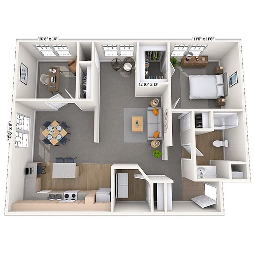 Floor plan Pinegrove