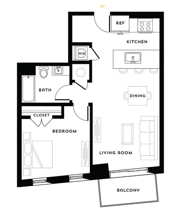 Floor plan A6 815 Collection