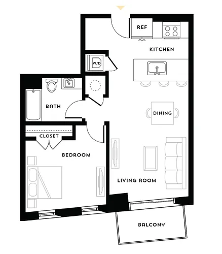 Floor plan A6 815 Collection