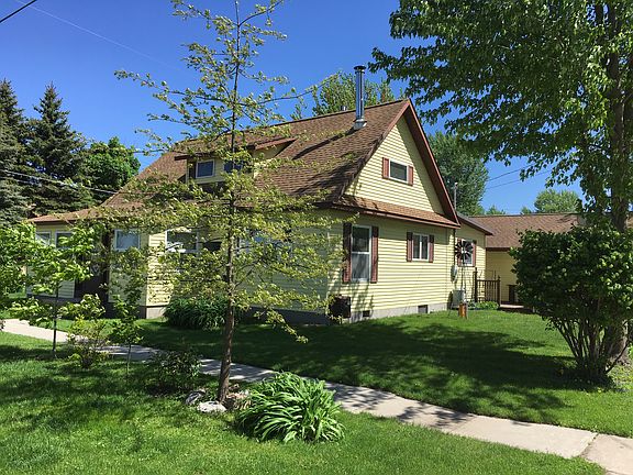 West side of home