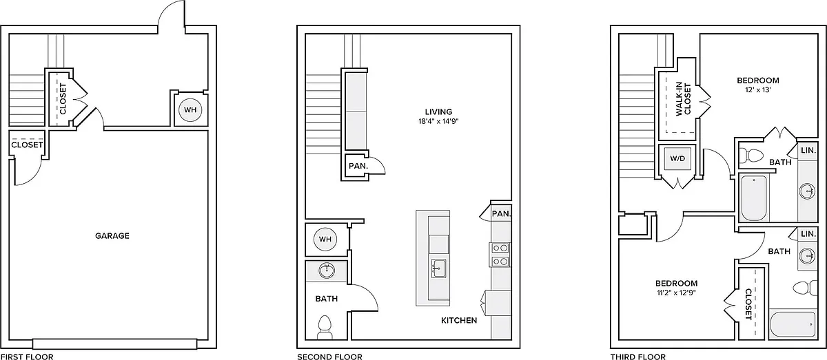 Floor plan TH4