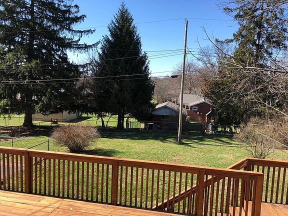 Large back yard
