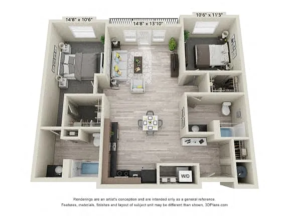 Floor plan B1