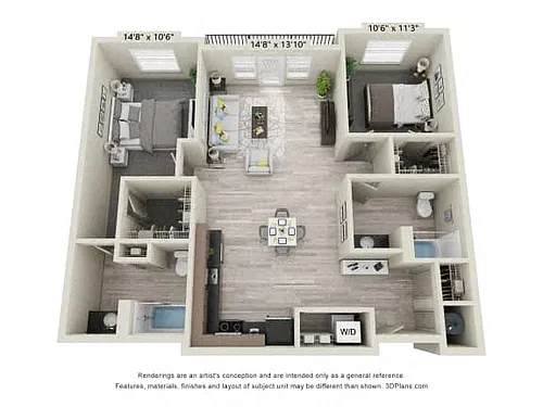 Floor plan B1