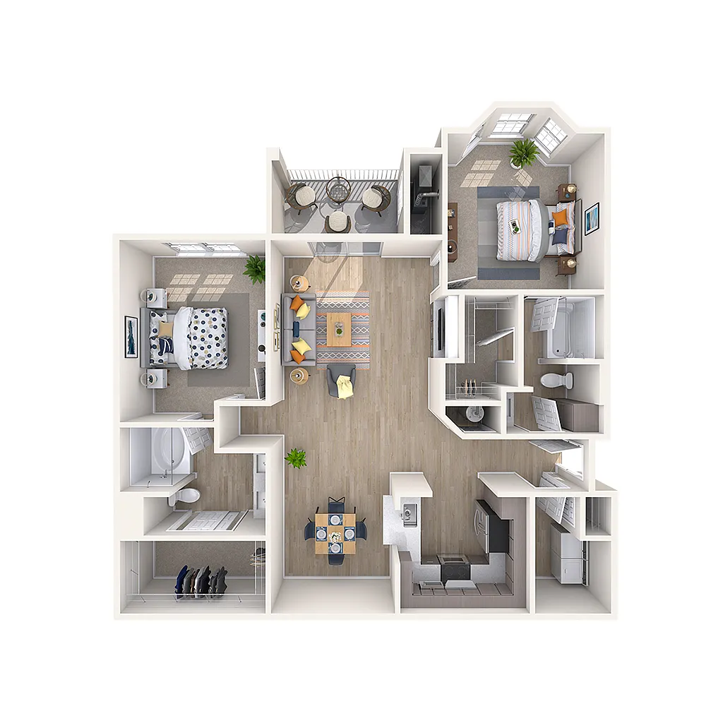 Floor plan B4