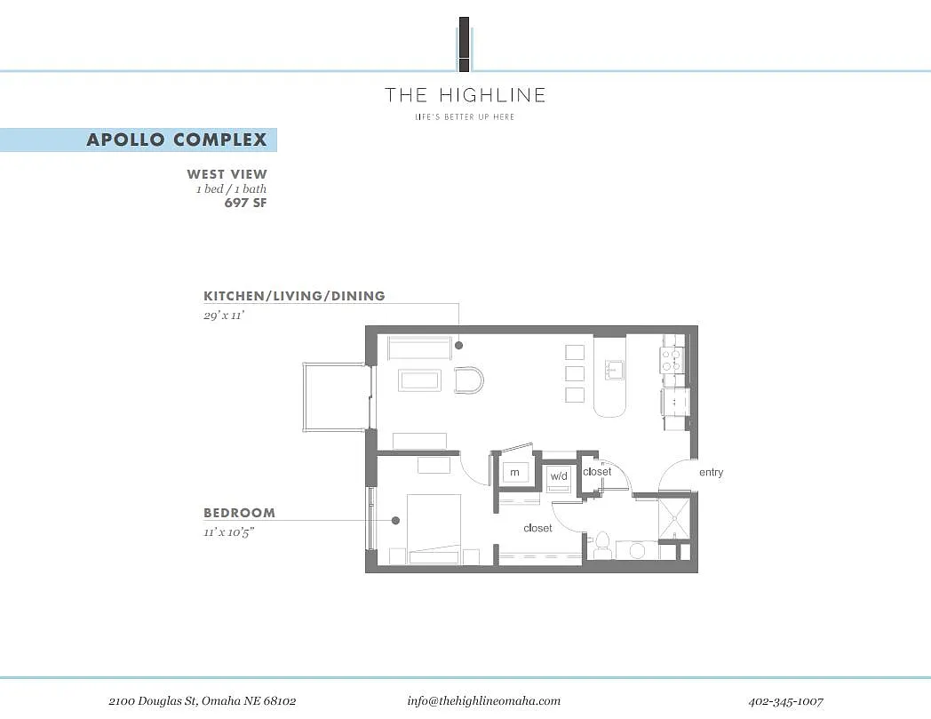 Floor plan Apollo Complex