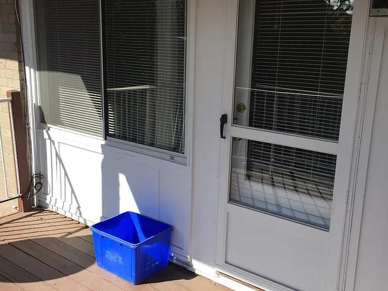 Back door from deck 1