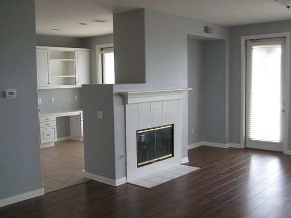 Double Viewing Fireplace From LR & Dinning Room