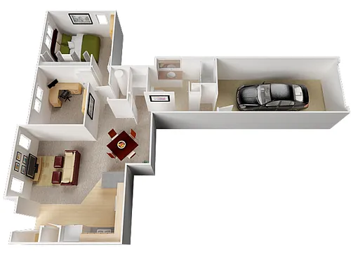 Floor plan B1