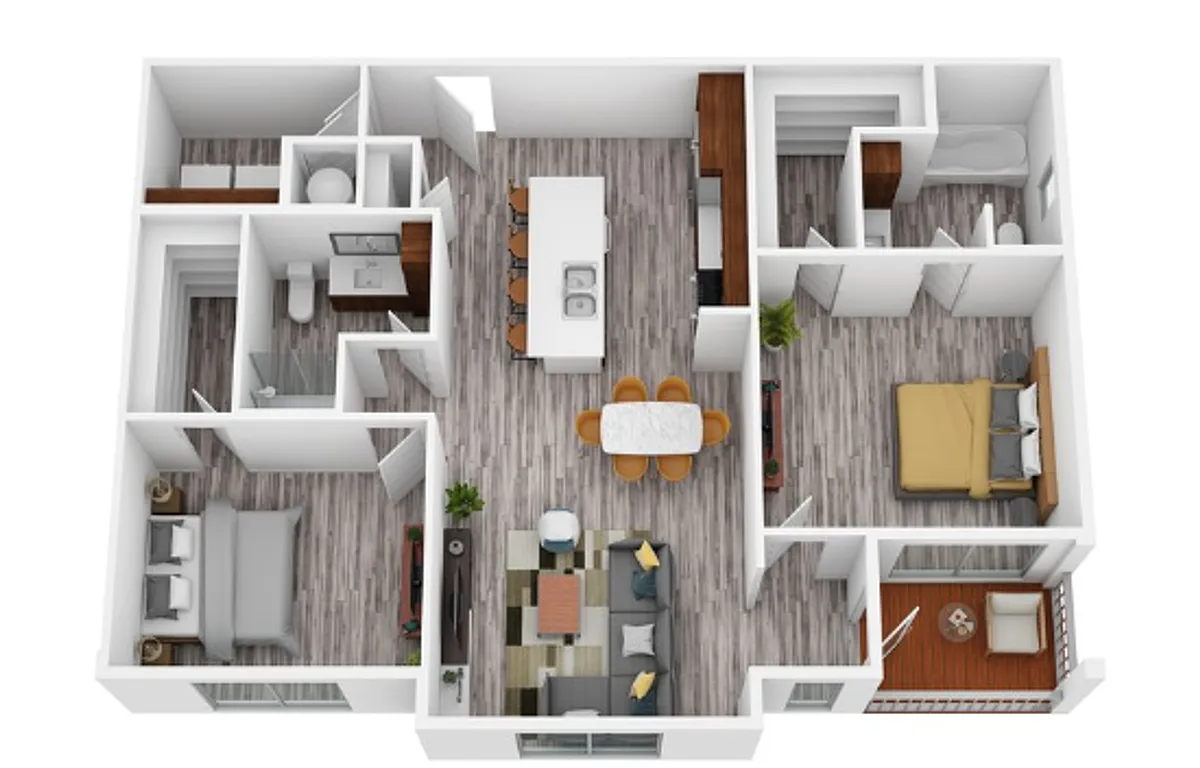 Floor plan The Schwab