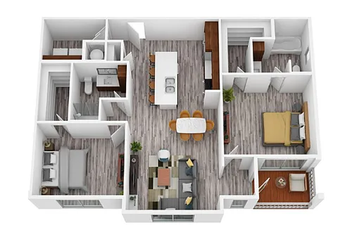 Floor plan The Schwab
