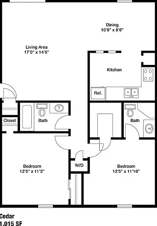 WatersEdge Denton Apartments — Photo 42