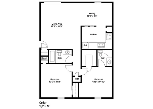 Floor plan Cedar