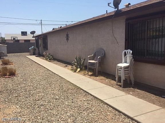 Looking South from front entry