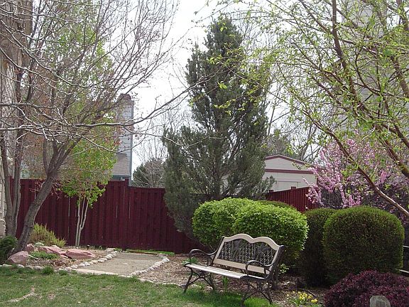 Xeriscaped pathway