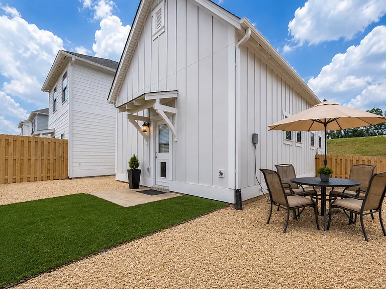 Backyard-shape and size may vary