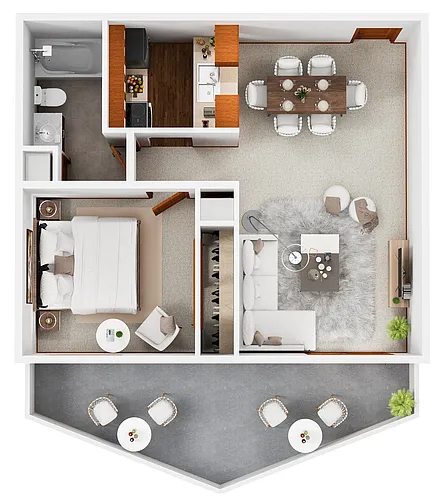 Floor plan A1