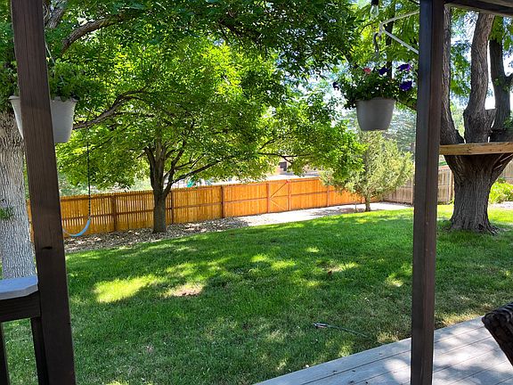 Backyard, with Cottonwood Elementary School right behind it.
