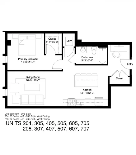 Floor plan 4AB