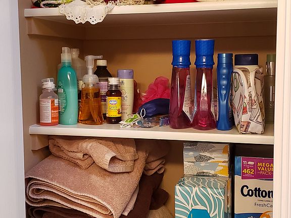 Guest Bathroom Linen Closet